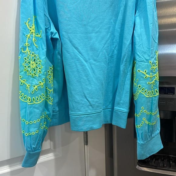 Lilly Pulitzer Alla Terry Sweatshirt - Picture 6 of 6